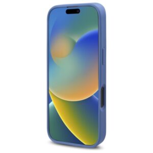 Guess GUHMP16XP4ROPEMCB Apple iPhone 16 Pro Max 6.9" blue kietas dėklas 4G Flowers Print MagSafe - Image 5