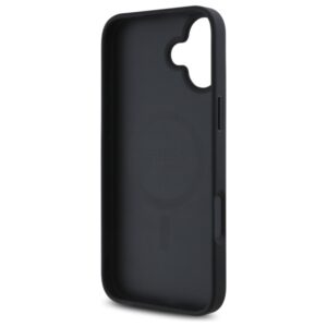 Guess GUHMP16SP4ROPEMCK Apple iPhone 16 6.1" juodos spalvos kietas dėklas 4G Flowers Print MagSafe - Image 7