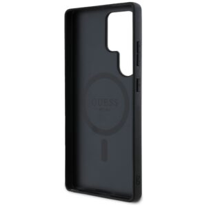 Dėklas Guess 4G Round Patch Classic Logo MagSafe to Samsung Galaxy S25 Ultra rožinės spalvos - Image 7