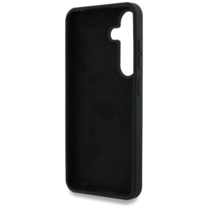 Dėklas Guess Silicone Big 4G Logo Bottom Script Samsung Galaxy S25 juodos spalvos - Image 7
