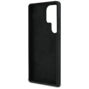 Dėklas Guess Silicone Big 4G Logo Bottom Script Samsung Galaxy S25 Ultra juodos spalvos - Image 7