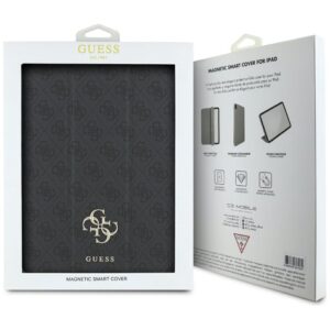 Guess GUFC13PM24PS4SGK Apple iPad Pro 13" 2024 juodos spalvos Magnetic 4G Big Logo - Image 6
