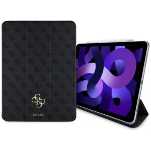 Guess GUFC13RM24PS4SGK Apple iPad Air 13" 2024 juodos spalvos Magnetic 4G Big Logo - Image 1