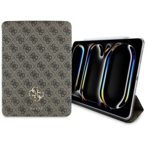 Guess GUFC11PM24PS4SGW Apple iPad Pro 11" 2024 rudos spalvos Magnetic 4G Big Logo - Image 1