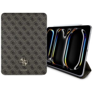 Guess GUFC13PM24PS4SGW Apple iPad Pro 13" 2024 rudos spalvos Magnetic 4G Big Logo - Image 1