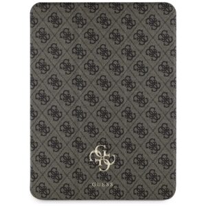 Guess GUFC13RM24PS4SGW Apple iPad Air 13" 2024 rudos spalvos Magnetic 4G Big Logo - Image 1