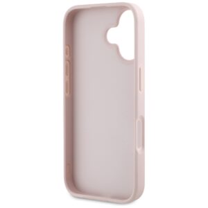 Dėklas Guess Grained Big 4G Logo Small Classic Logo Apple iPhone 16 rožinės spalvos - Image 7