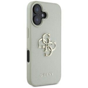 Dėklas Guess Grained Big 4G Logo Small Classic Logo Apple iPhone 16 green - Image 4