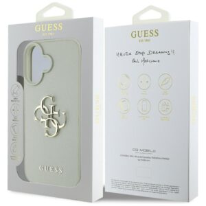 Dėklas Guess Grained Big 4G Logo Small Classic Logo Apple iPhone 16 green - Image 8