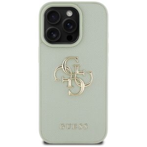 Dėklas Guess Grained Big 4G Logo Small Classic Logo Apple iPhone 16 Pro Max green - Image 3