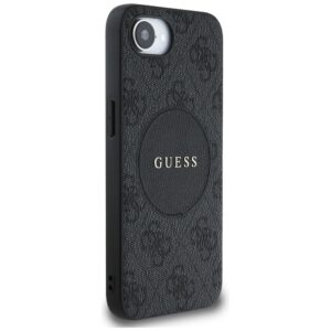 Dėklas Guess 4G Circle Classic Logo MagSafe Apple iPhone 16e / 17e juodos spalvos - Image 4
