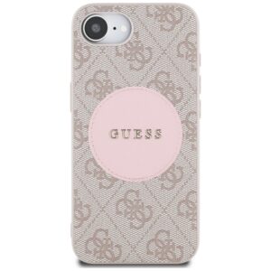 Dėklas Guess 4G Circle Classic Logo MagSafe Apple iPhone 16e / 17e rožinės spalvos - Image 3