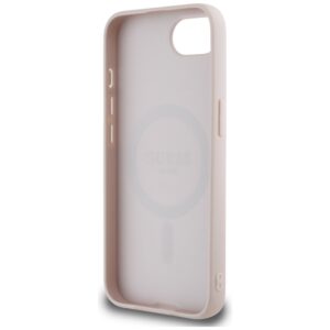 Dėklas Guess 4G Circle Classic Logo MagSafe Apple iPhone 16e / 17e rožinės spalvos - Image 7