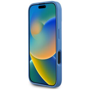 Dėklas Guess 4G Circle Classic Logo MagSafe Apple iPhone 16 blue - Image 5