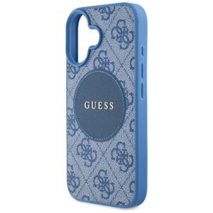 Dėklas Guess 4G Circle Classic Logo MagSafe Apple iPhone 16 blue - Image 6