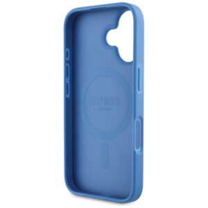 Dėklas Guess 4G Circle Classic Logo MagSafe Apple iPhone 16 blue - Image 7