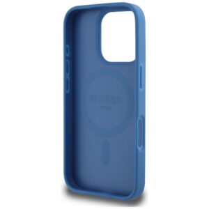 Dėklas Guess 4G Circle Classic Logo MagSafe Apple iPhone 16 Pro blue - Image 7