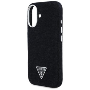 Dėklas Guess Denim Triangle Logo MagSafe Apple iPhone 16 juodos spalvos - Image 6