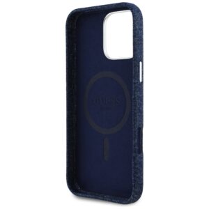 Dėklas Guess Denim Triangle Logo MagSafe Apple iPhone 16 Pro blue - Image 7
