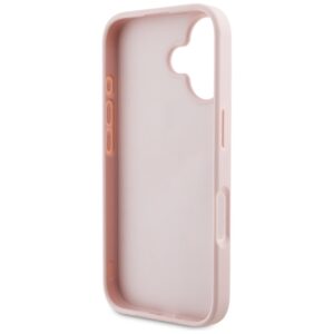 Dėklas Guess Grained Roses Big 4G logo Apple iPhone 16 rožinės spalvos - Image 7