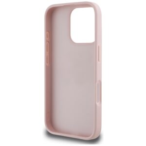Dėklas Guess Grained Roses Big 4G logo Apple iPhone 16 Pro Max rožinės spalvos - Image 7