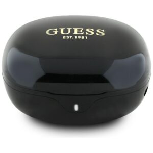 Ausinės TWS Guess Flat Classic Logo Electroplated juodos spalvos - Image 4