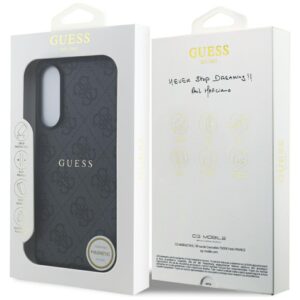 Dėklas Guess 4G Ring Classic Logo MagSafe Samsung Galaxy S25 Edge juodos spalvos - Image 8