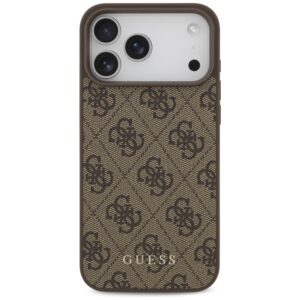Guess 4G Classic Dėklas Apple iPhone 17 Pro Max rudos spalvos - Image 3