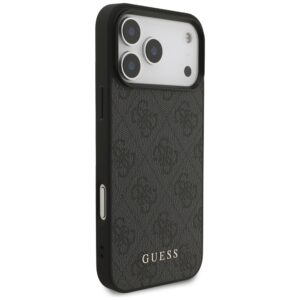 Guess 4G Classic dėklas skirtas Apple iPhone 17 Pro Max juodos spalvos - Image 4