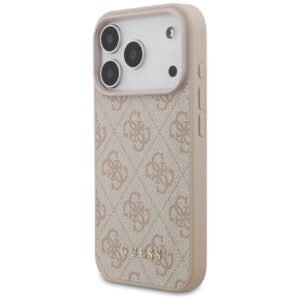 Guess 4G Classic Dėklas Apple iPhone 17 Pro rožinės spalvos - Image 2