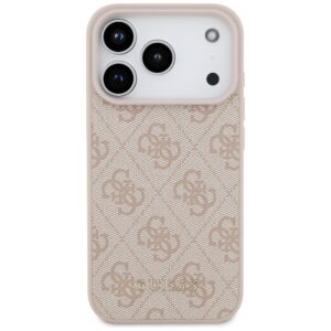 Guess 4G Classic Dėklas Apple iPhone 17 Pro rožinės spalvos - Image 3