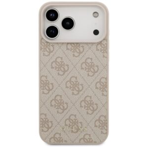 Guess 4G Classic Dėklas Apple iPhone 17 Pro Max rožinės spalvos - Image 3