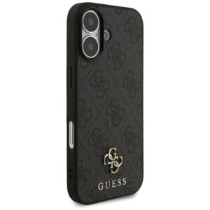 Guess 4G Small Classic Logo MagSafe dėklas Apple iPhone 17 juodos spalvos - Image 4