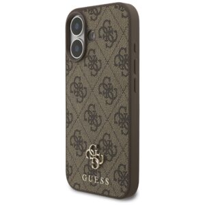 Guess 4G Small Classic Logo MagSafe dėklas Apple iPhone 17 rudos spalvos - Image 2