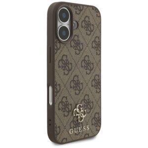 Guess 4G Small Classic Logo MagSafe dėklas Apple iPhone 17 rudos spalvos - Image 4