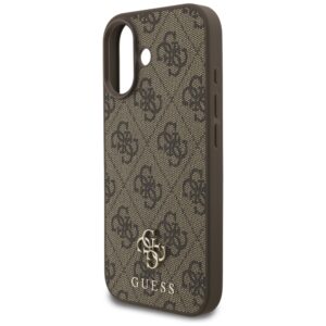 Guess 4G Small Classic Logo MagSafe dėklas Apple iPhone 17 rudos spalvos - Image 6