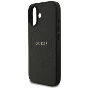 Guess Grained Ring MagSafe dėklas Apple iPhone 17 juodos spalvos - Image 6