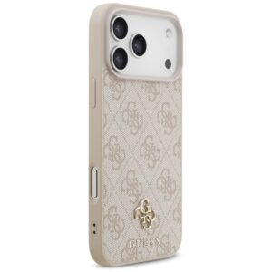 Guess 4G Small 4G and Classic MagSafe dėklas Apple iPhone 17 Pro Max rožinės spalvos - Image 4