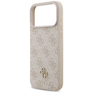 Guess 4G Small 4G and Classic MagSafe dėklas Apple iPhone 17 Pro Max rožinės spalvos - Image 6
