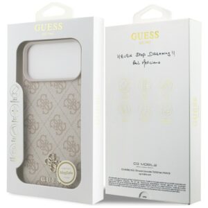 Guess 4G Small 4G and Classic MagSafe dėklas Apple iPhone 17 Pro Max rožinės spalvos - Image 8