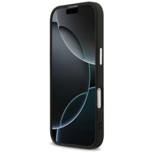 Dėklas Guess 4G Triangle Logo MagSafe Apple iPhone 17 juodos spalvos silver - Image 5