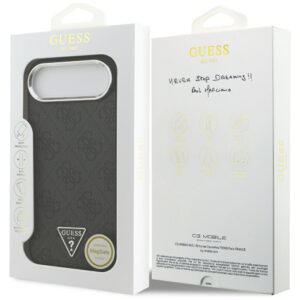Dėklas Guess 4G Triangle Logo MagSafe Apple iPhone Air juodos spalvos silver - Image 8