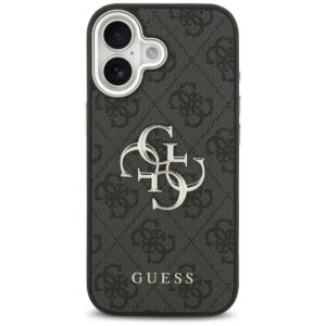 Dėklas Guess 4G Big 4G Classic Logo Apple iPhone 17 juodos spalvos silver - Image 3