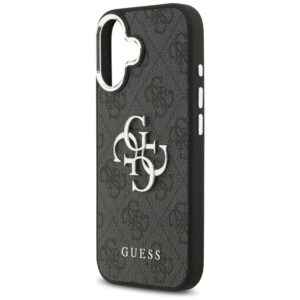 Dėklas Guess 4G Big 4G Classic Logo Apple iPhone 17 juodos spalvos silver - Image 6