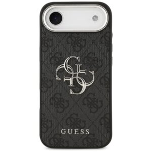 Dėklas Guess 4G Big 4G Classic Logo Apple iPhone 17 Air juodos spalvos silver - Image 3