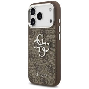 Dėklas Guess 4G Big 4G Classic Logo Apple iPhone 17 Pro rudos spalvos silver - Image 2