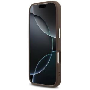 Dėklas Guess 4G Big 4G Classic Logo Apple iPhone 17 Pro rudos spalvos silver - Image 5