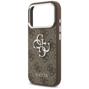 Dėklas Guess 4G Big 4G Classic Logo Apple iPhone 17 Pro rudos spalvos silver - Image 6