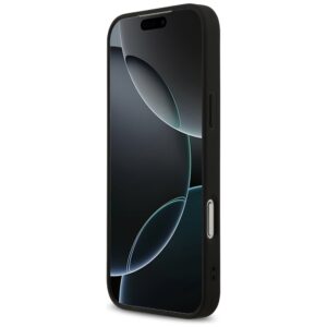 Dėklas Guess 4G Printed Stripes MagSafe Apple iPhone 17 Pro Max juodos spalvos - Image 5