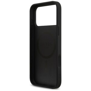 Dėklas Guess 4G Printed Stripes MagSafe Apple iPhone 17 Pro Max juodos spalvos - Image 7